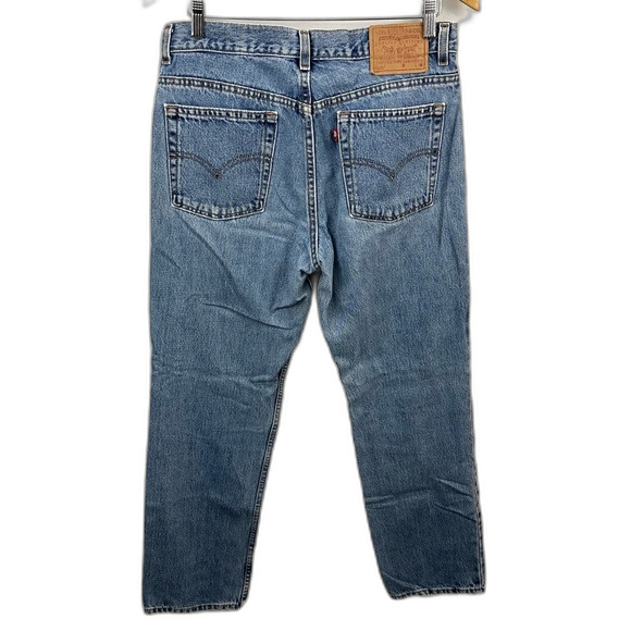 Levi's Vintage 505 Straight Leg Denim Jeans Size 12 - Picture 2 of 14